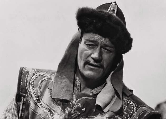 John Wayne as Genghis Khan