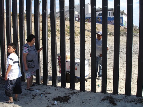 Ice Cream through the fence