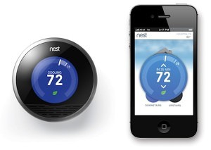 Nest, recently acquired by Google, is an example of making common household objects --like a thermostat-- "smart" via a wifi connection.