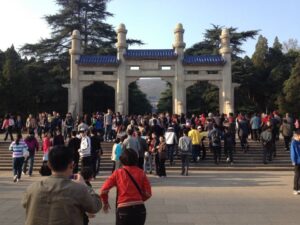 The race to the Sun Yat-Sen Memorial